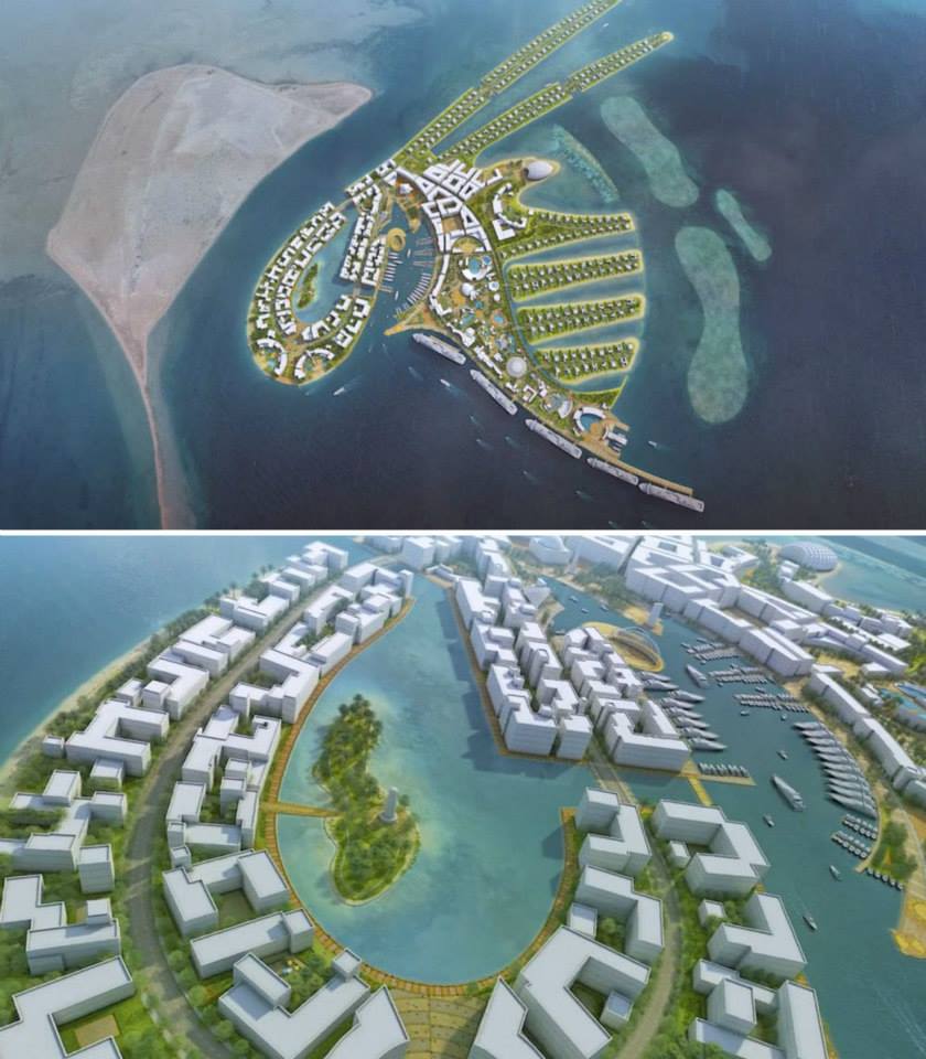 مشروع جزيرة المها السياحية في قطر