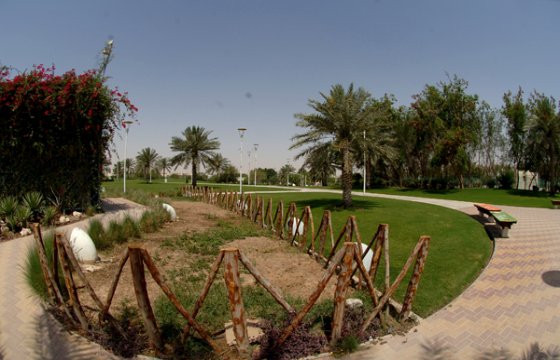 حديقة عوائل في الدوحة قطر