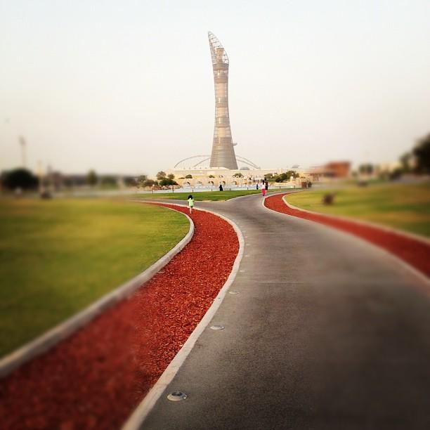 حديقة اسباير بارك في الدوحة Aspire Park